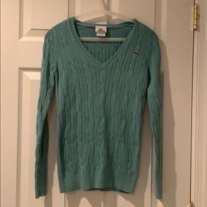 Lacoste Cable knit sweater, size 34 (small)